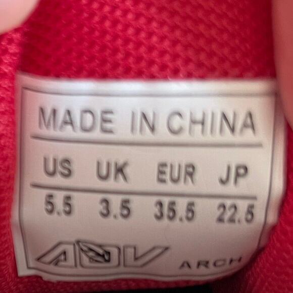 AOV Womens Walking Shoes with Arch Support Orthotic Sneakers Sz 5.5 NEW - Picture 8 of 8